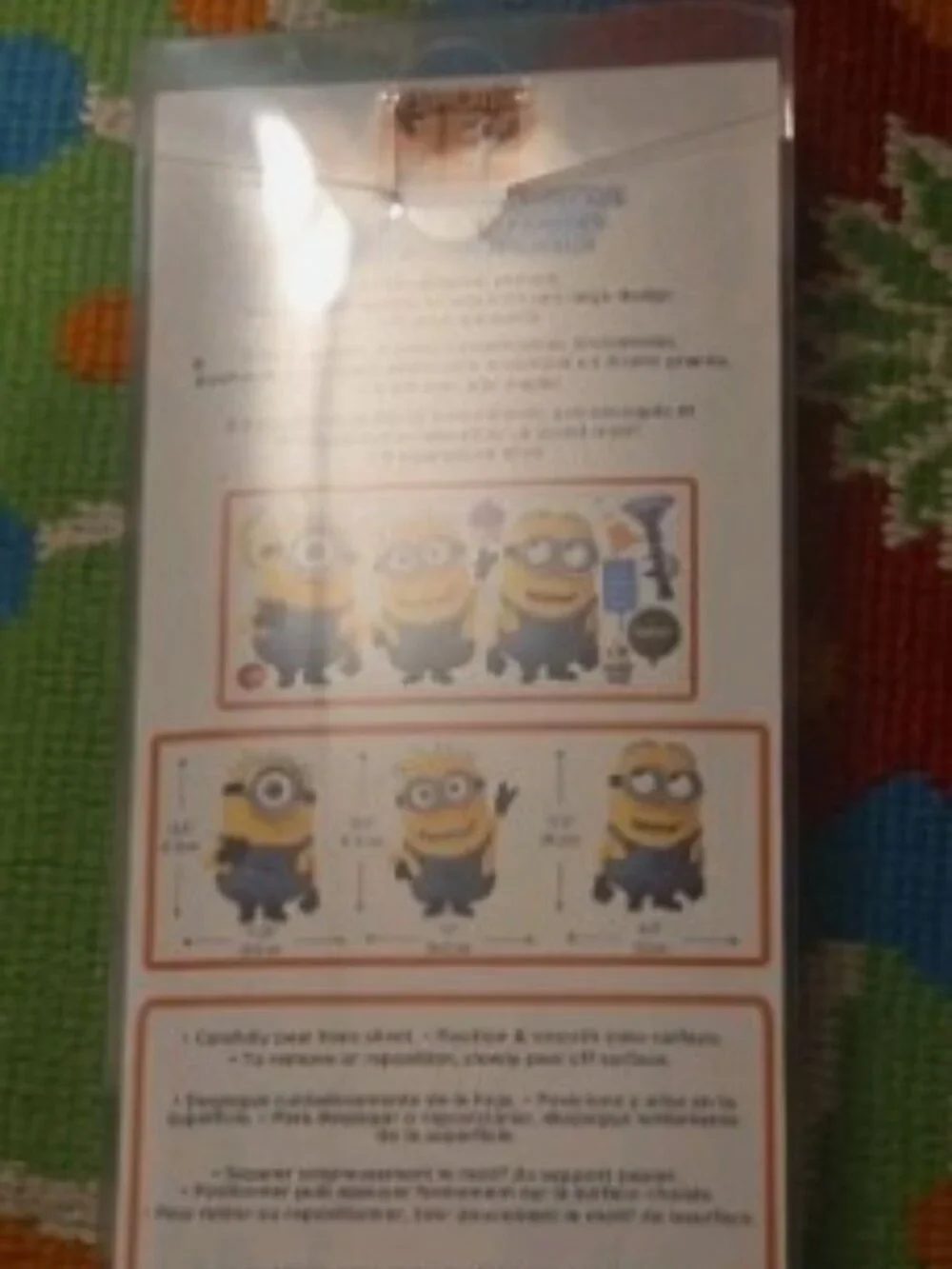 New Minions Despicable Me 2 Giant Peel and Stick Giant Wall Decals, RMK2081GM